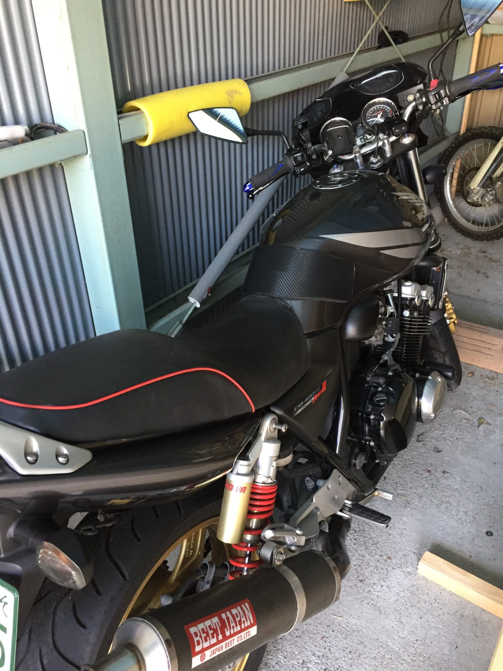 バイクシート張替