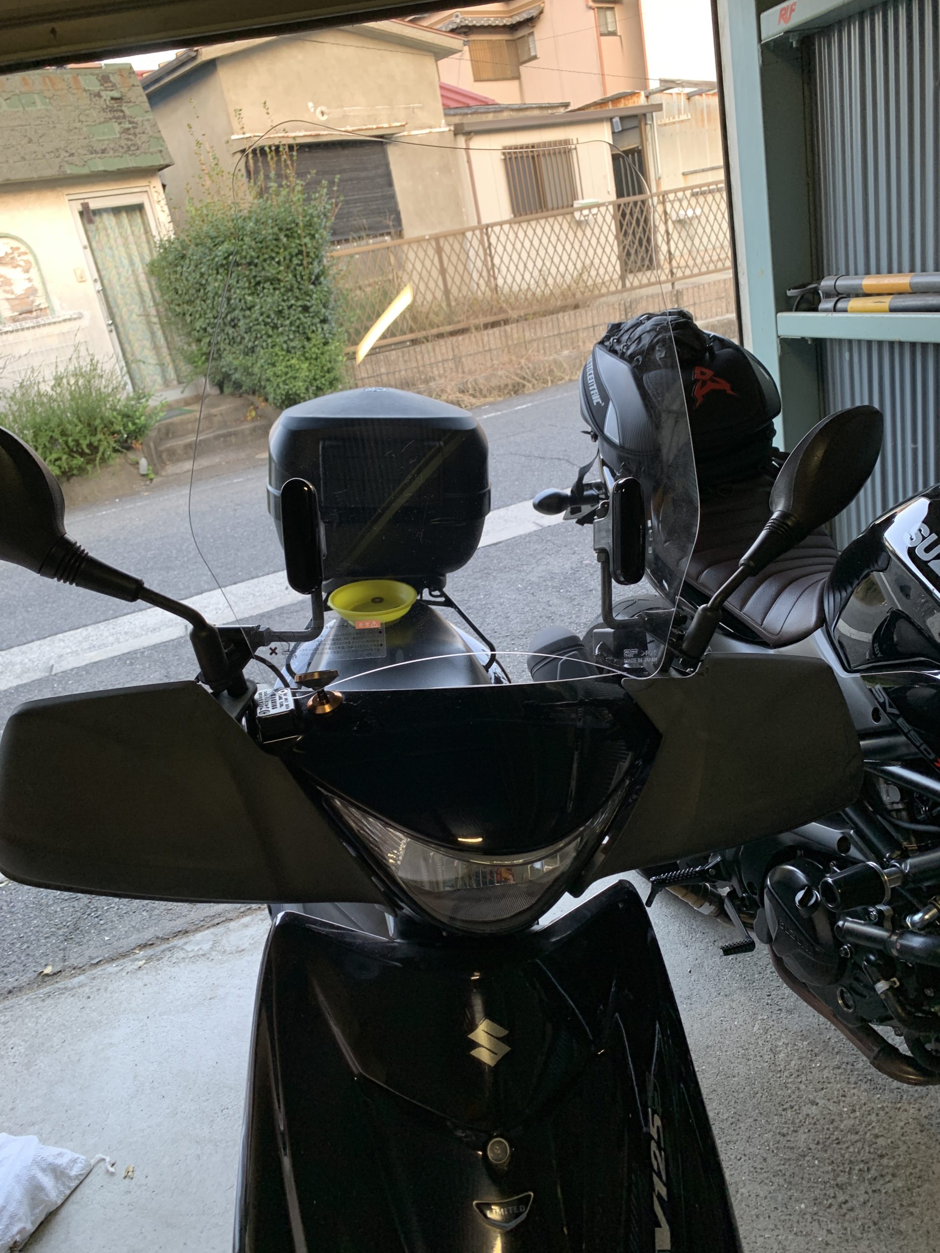 最近朝晩が寒いので